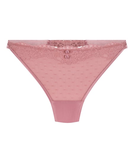 Laila Highleg Thong, Pink