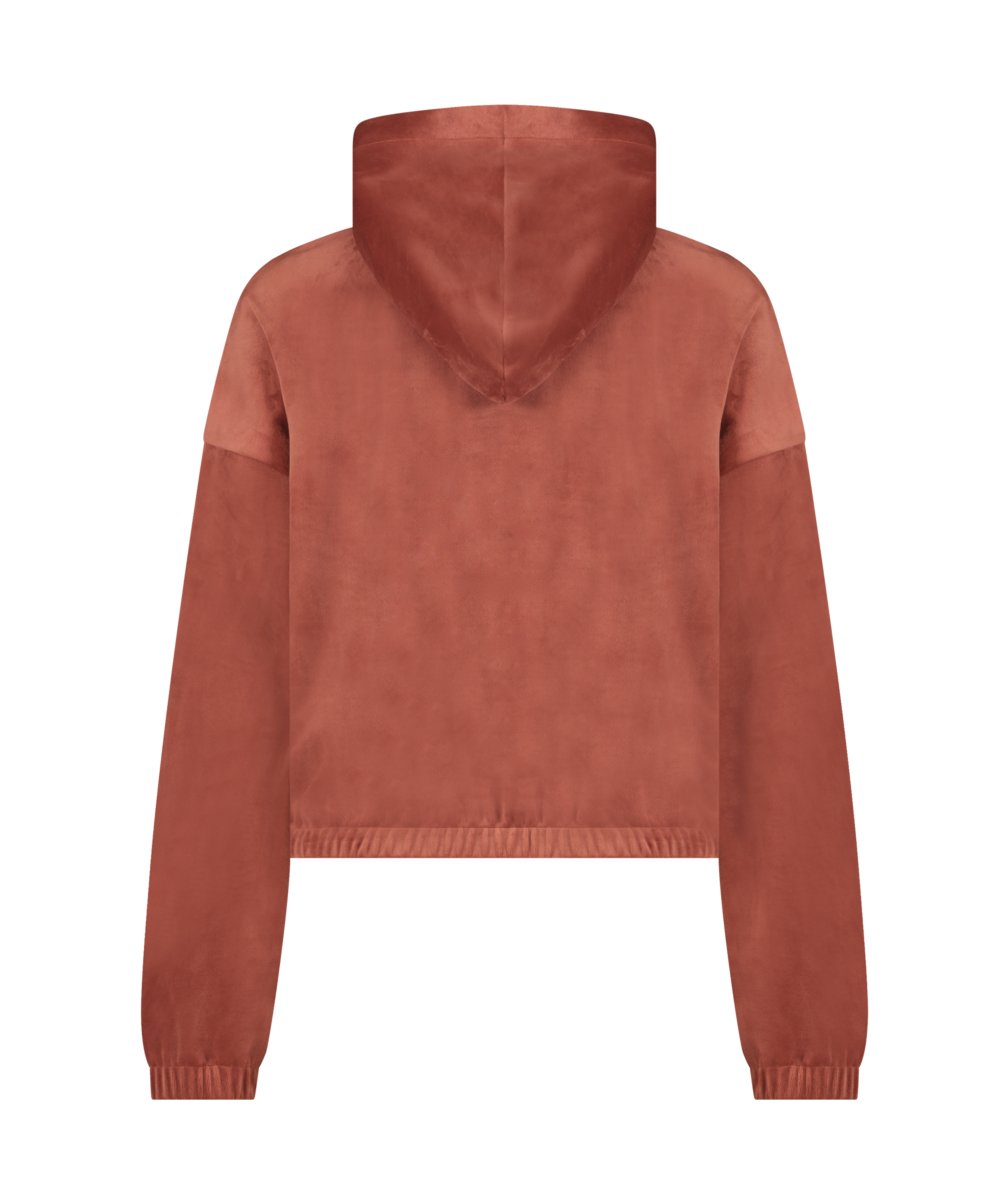 Velours top, Brown, main