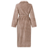 Fleece Bathrobe, Beige