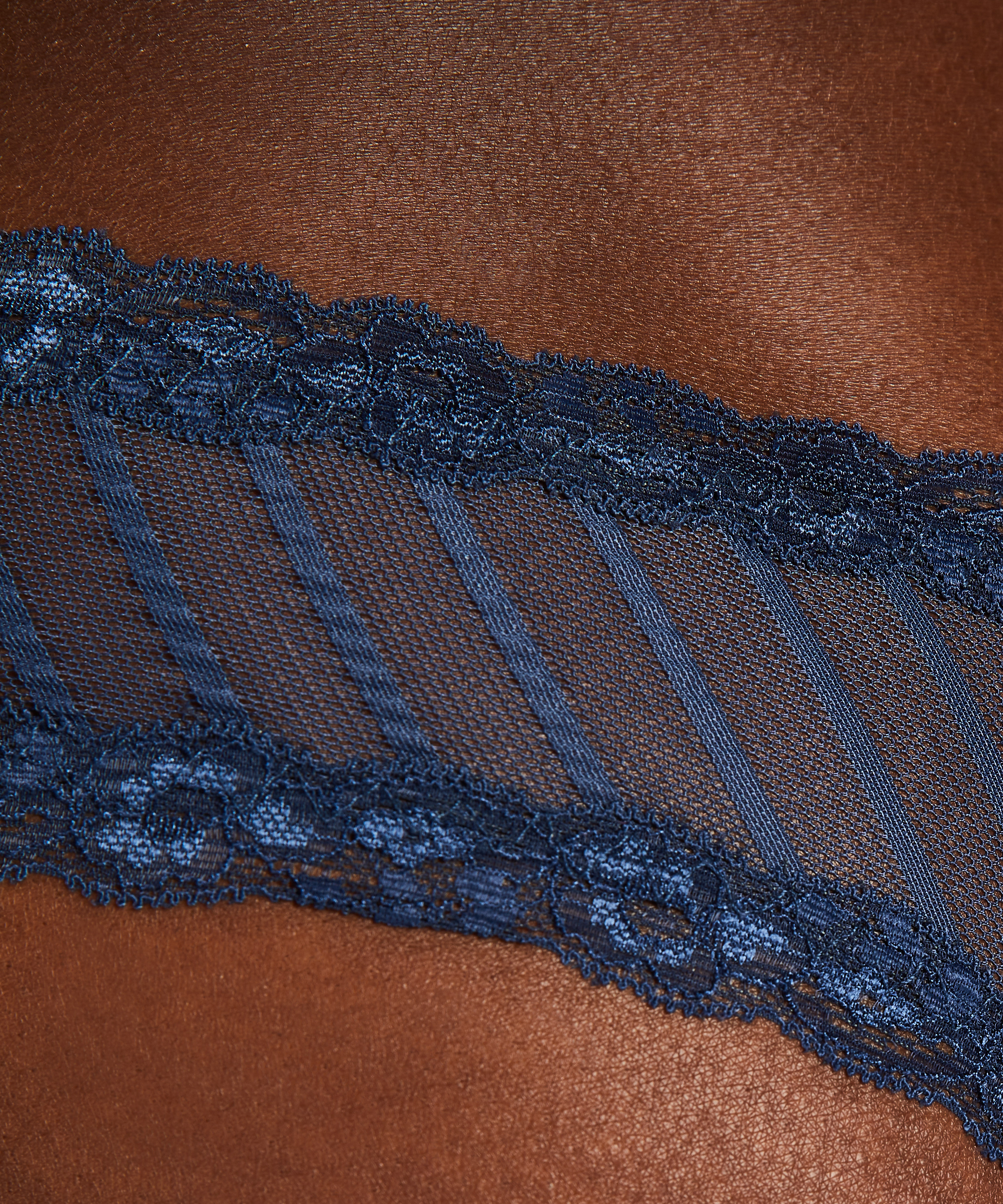 V-shape Mesh Brazilian, Blue, main