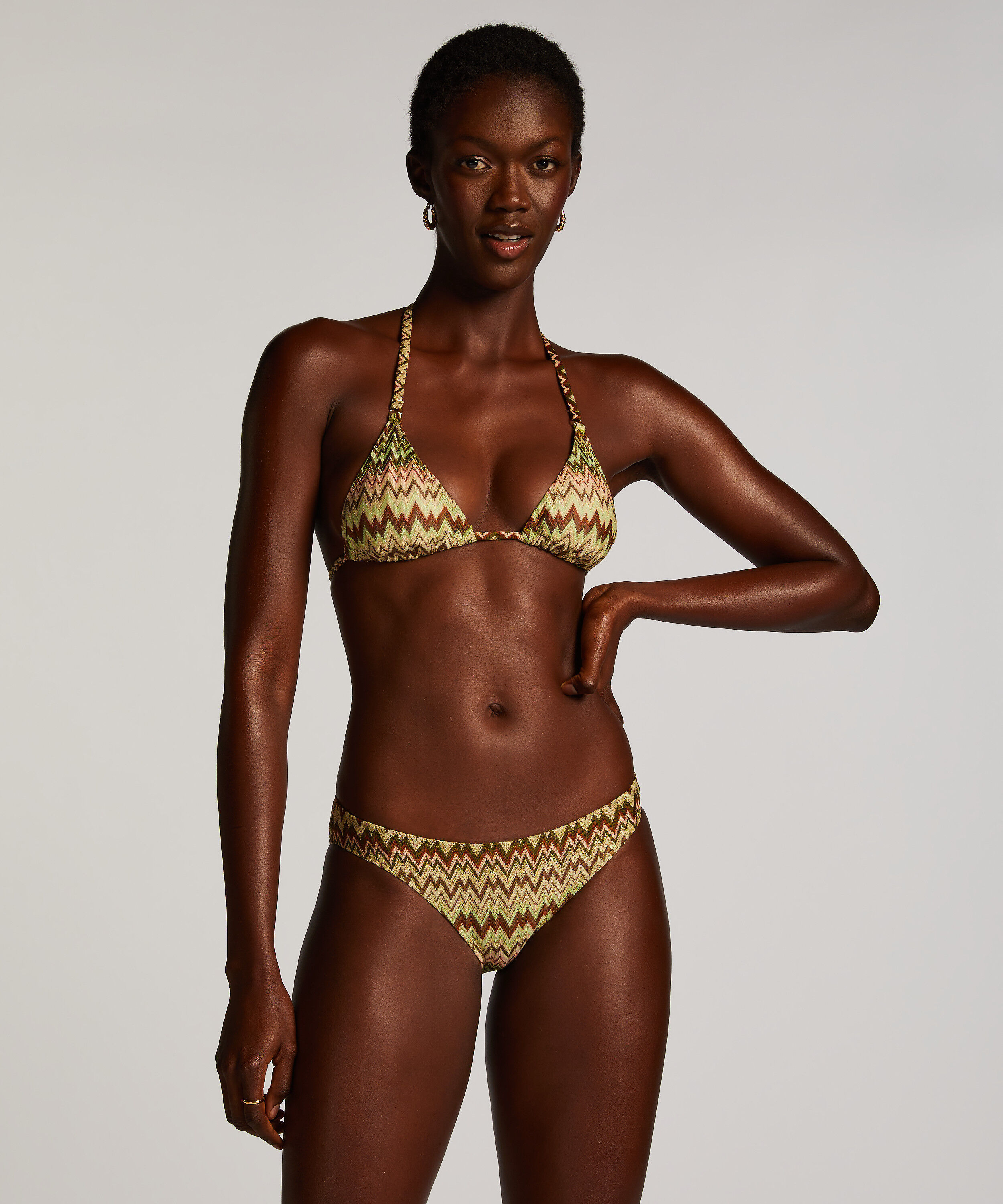 Alcapulco Rio Bikini Bottoms, Green