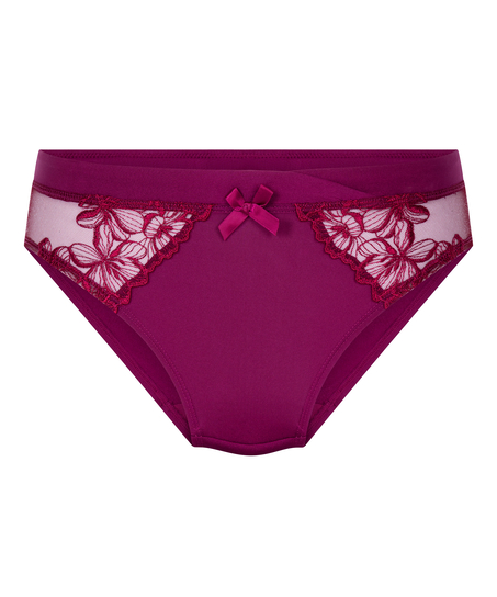 Margot High-Waisted Highleg Brazilian, Purple
