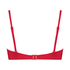 Lola Padded Underwired Bikini Top, Red
