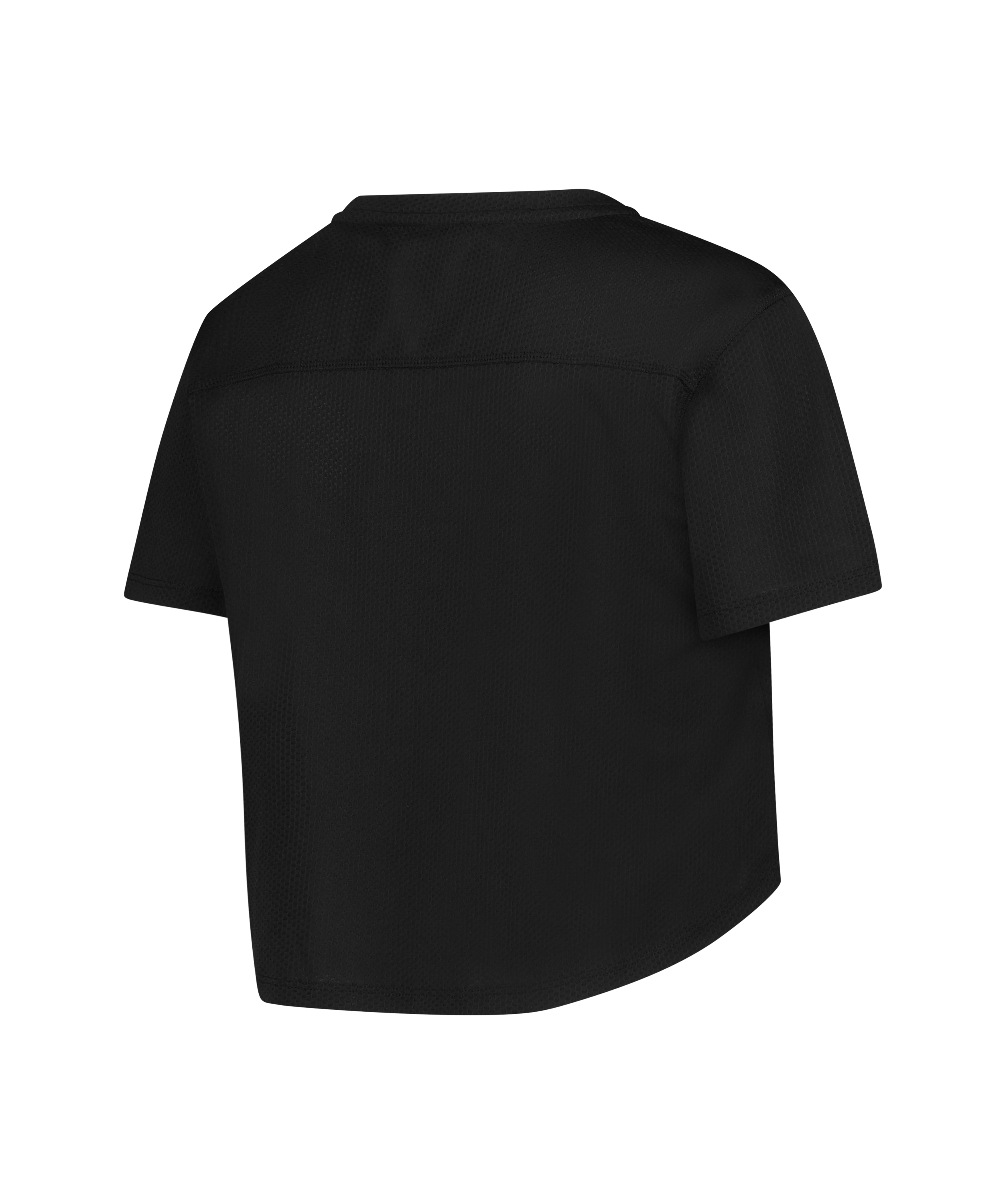 HKMX Mesh Crop Top, Black, main