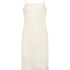 Satin Lace slip dress, Beige