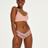 V-shape Mesh Brazilian, Pink