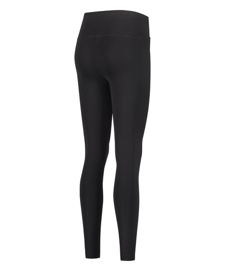 HKMX Crossed High Waisted Leggings, Black