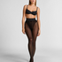 Tights 15 Denier Graphic Mesh, Black