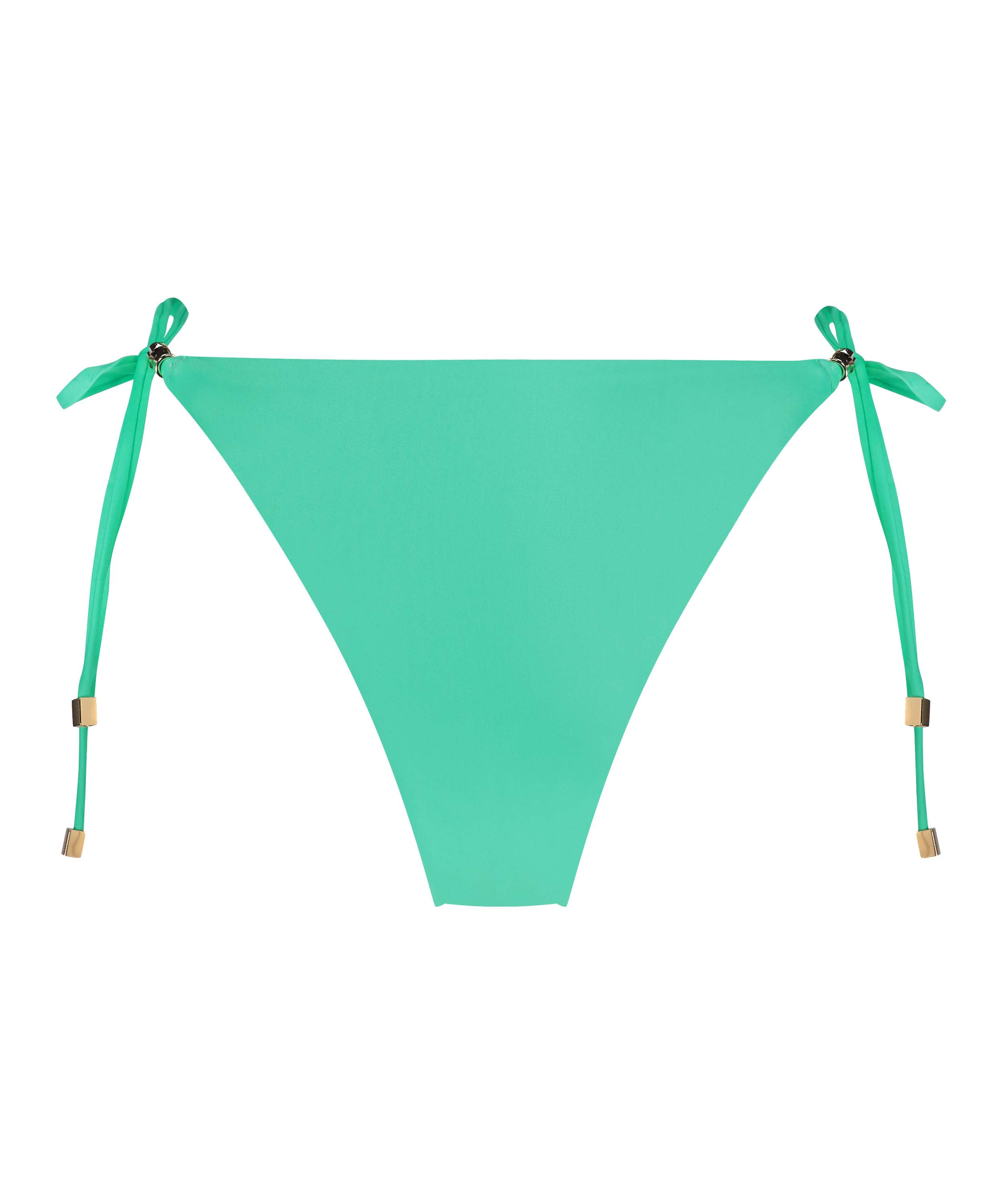 Doha High-Leg Bikini Bottoms, Green, main