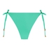 Doha High-Leg Bikini Bottoms, Green