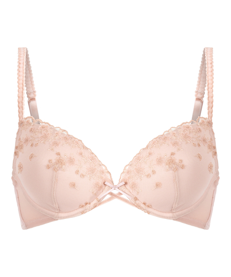 Chloe Padded Underwired Bra, Pink