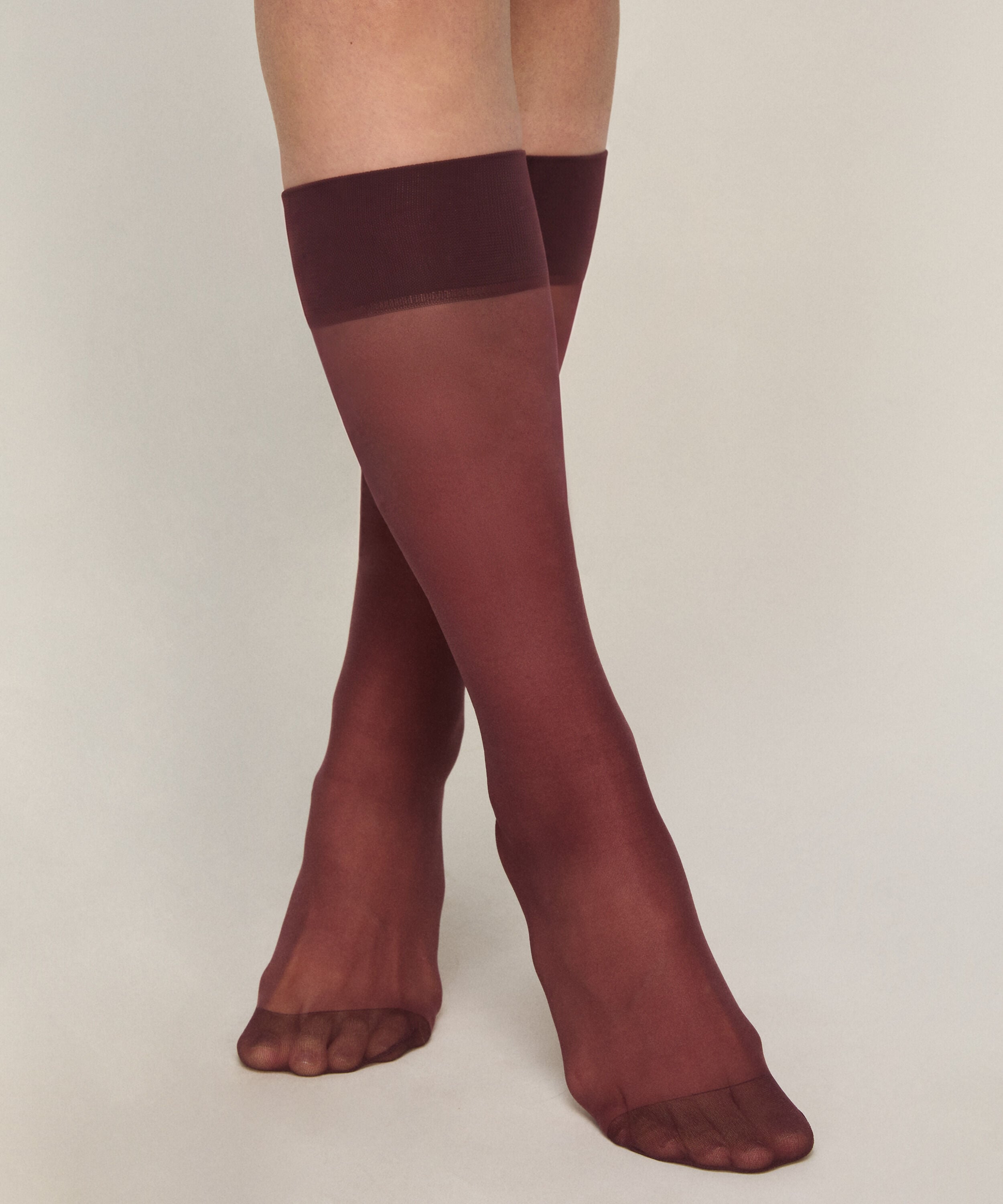 Sheer Socks Back Seam