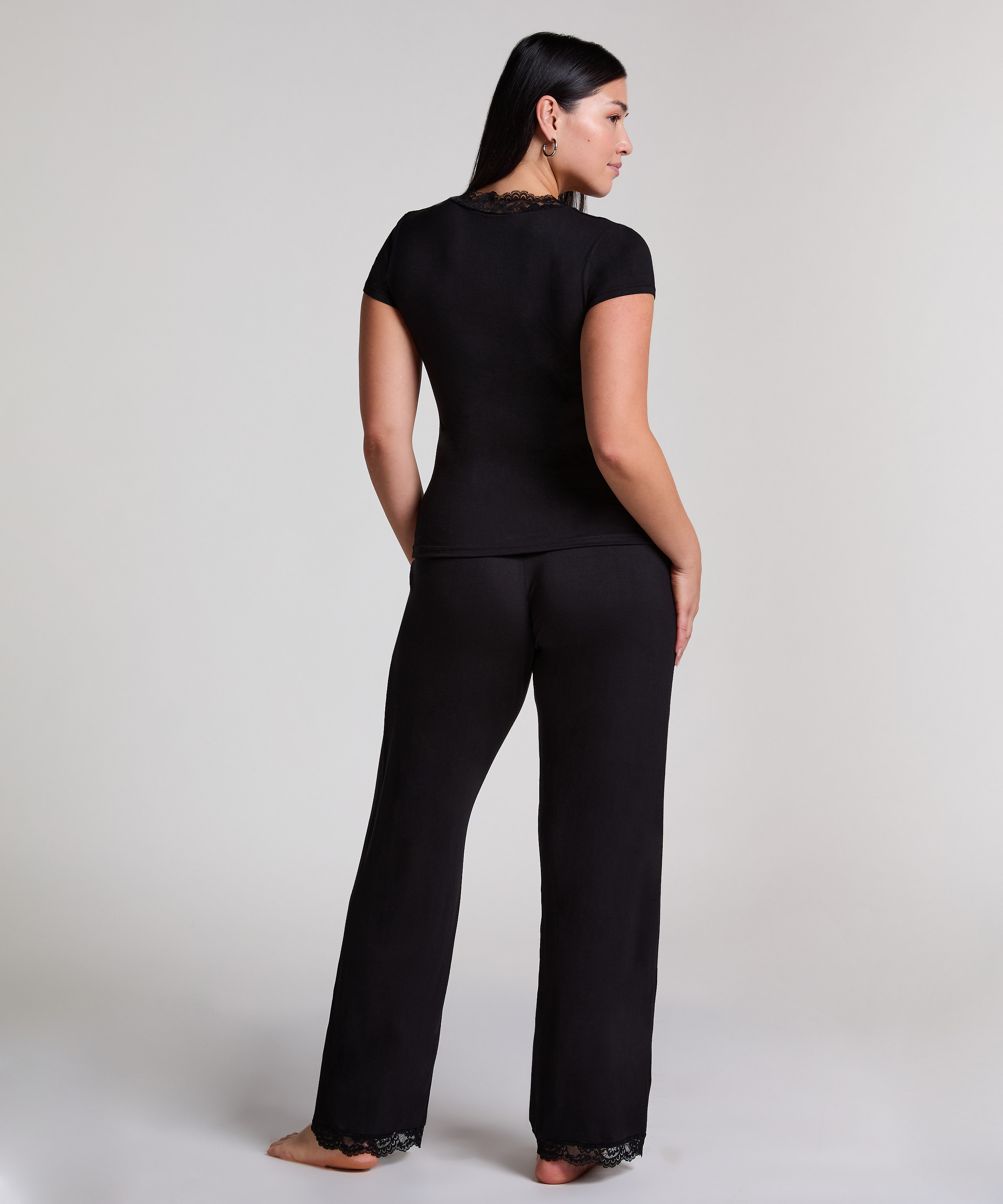 Pyjamaset Nanna, Black, main