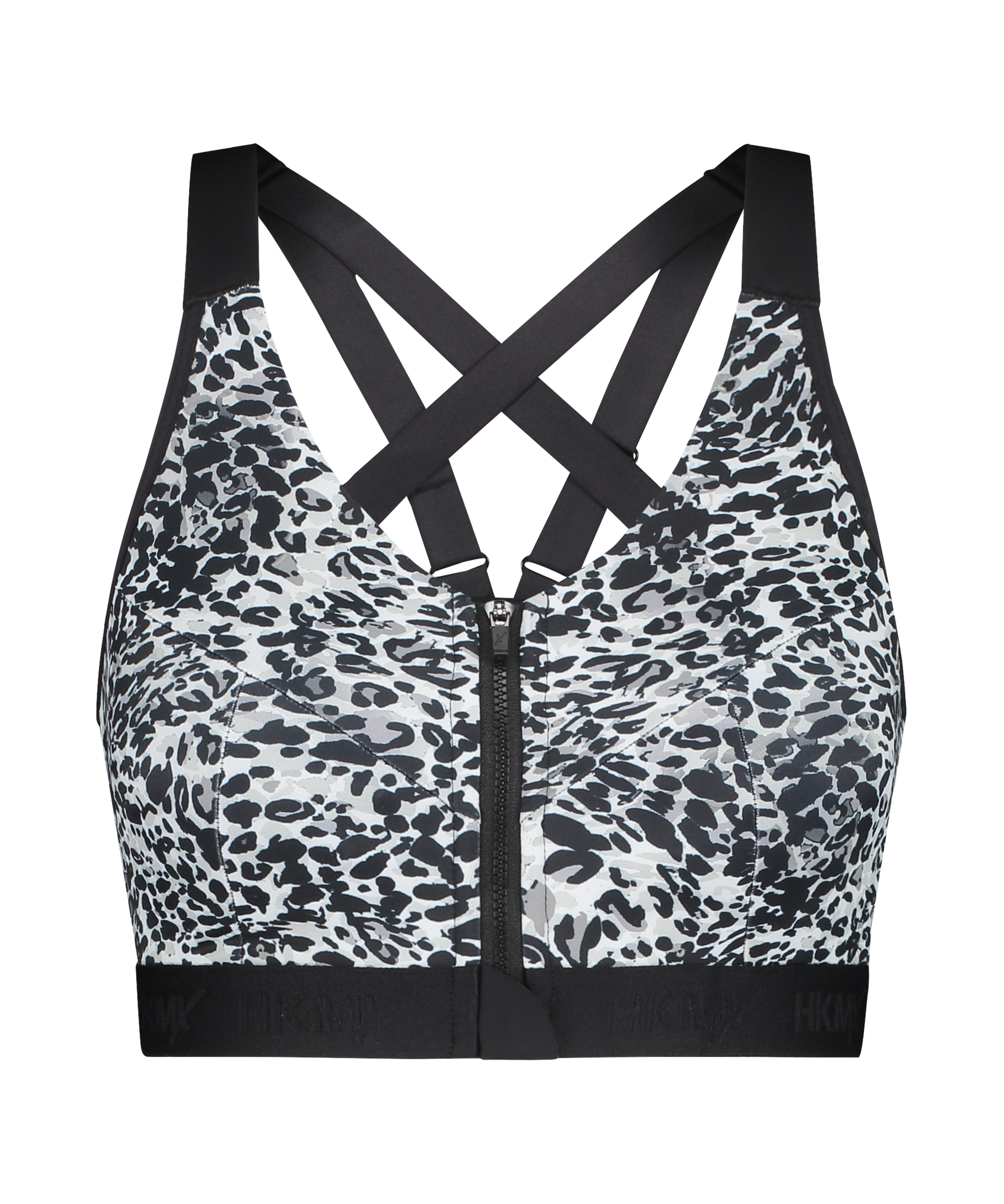 HKMX Sports bra The Pro Level 3, Black, main