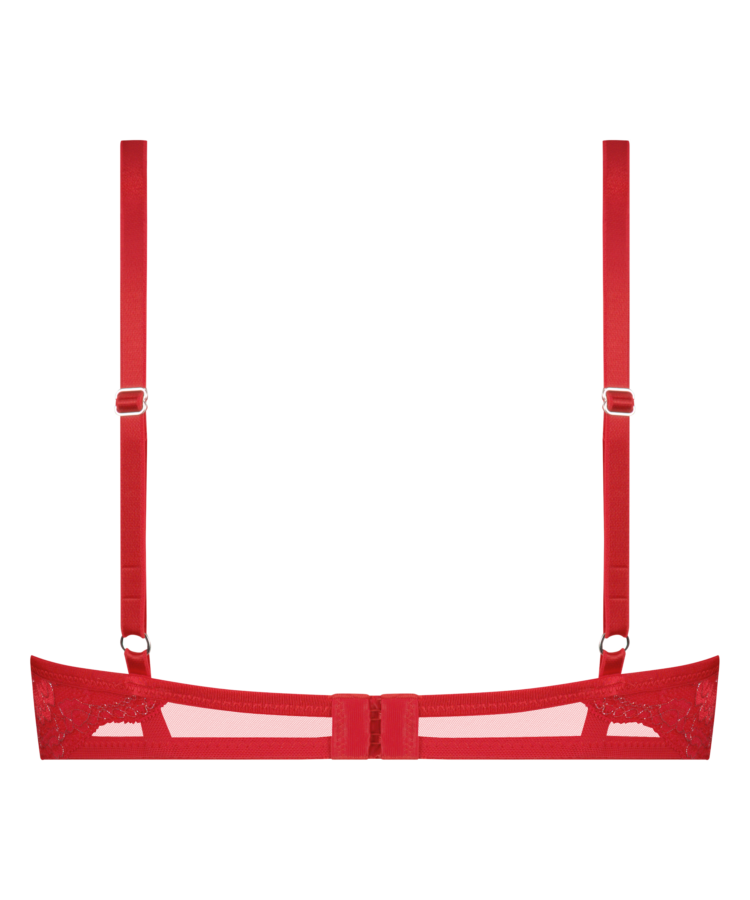 Annie Padded Underwired Bra, Red, main