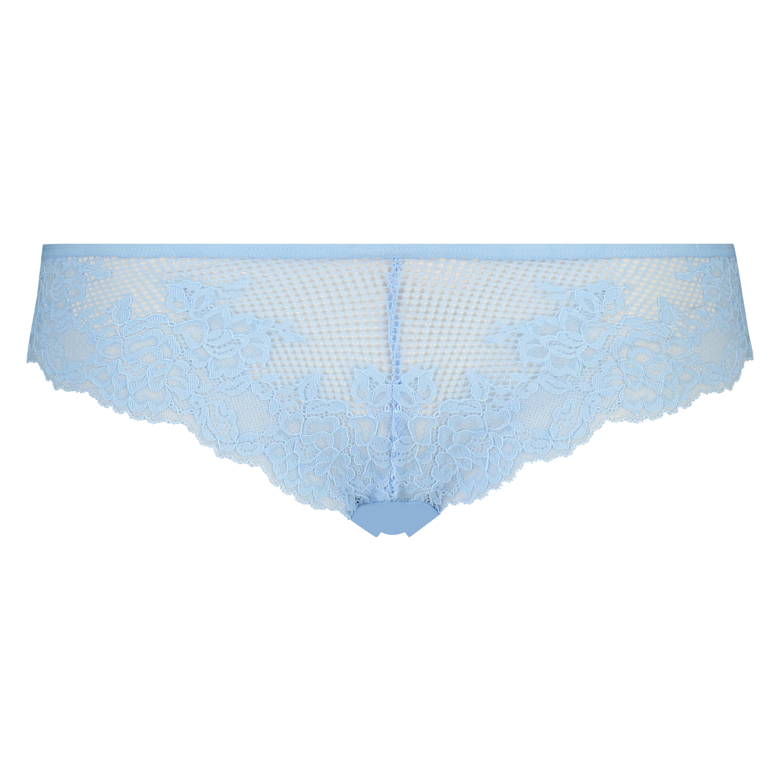 Thong Invisible lace front, Blue, main