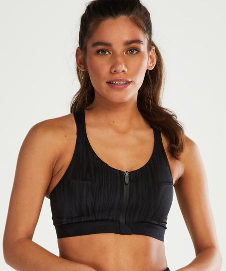 HKMX Sports bra The Pro Level 3, Black
