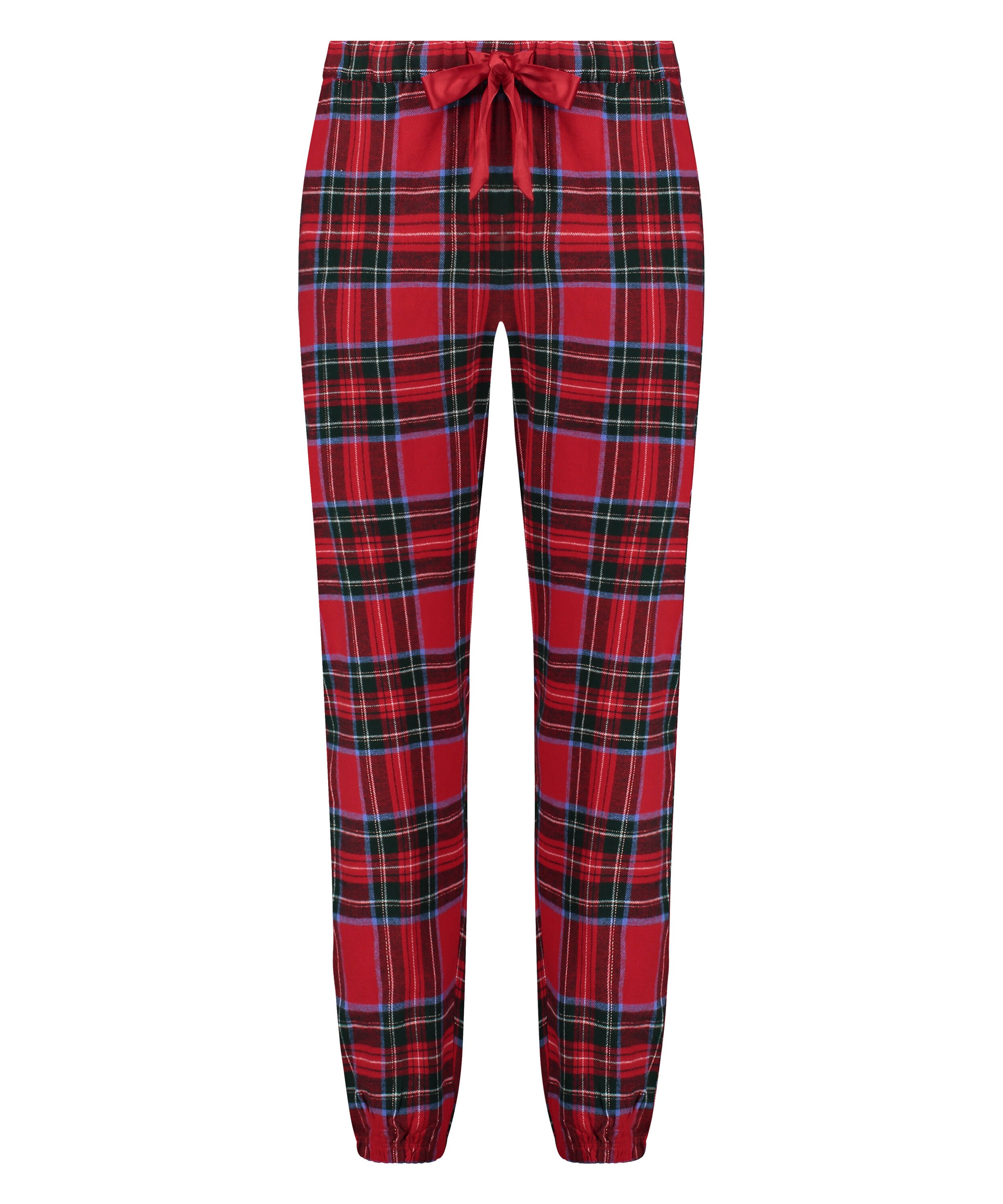 Flannel Pyjama Pants, Red