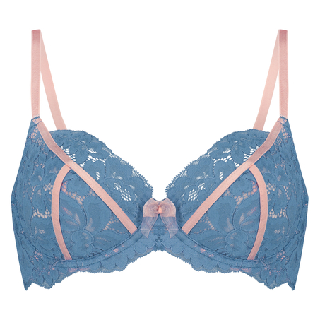 Millie Non-Padded Underwired Bra, Blue