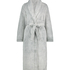 Fleece Bathrobe, Grey