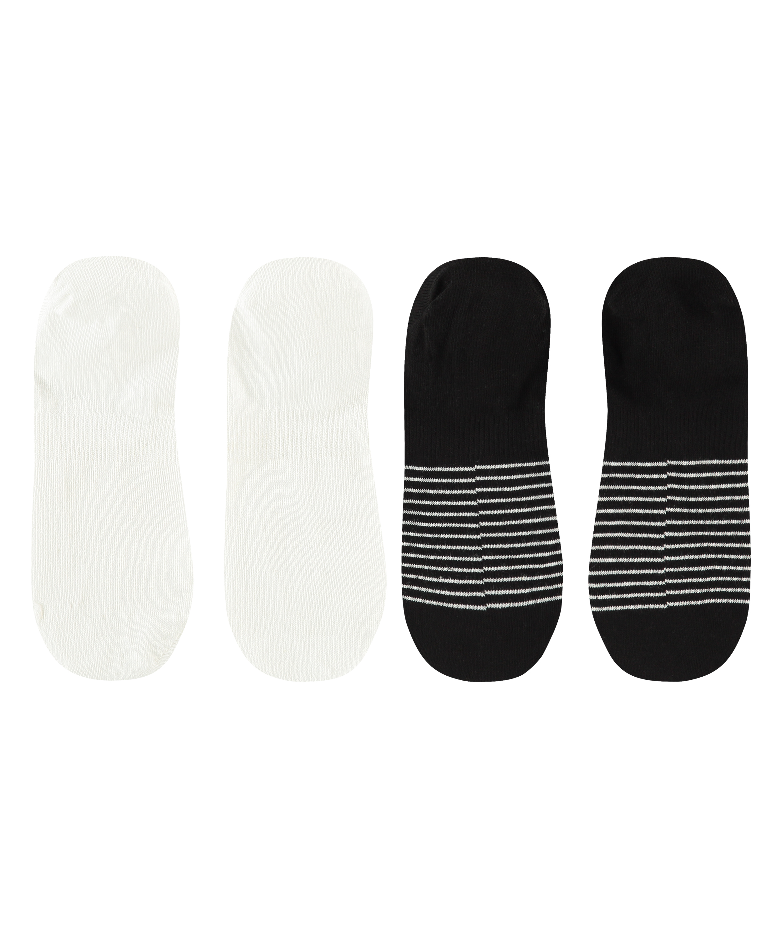2 pairs of socks, Black, main