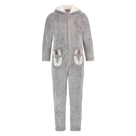 Fleece Onesie Teens, Grey
