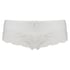 Lacey Microfibre Brazilian, White