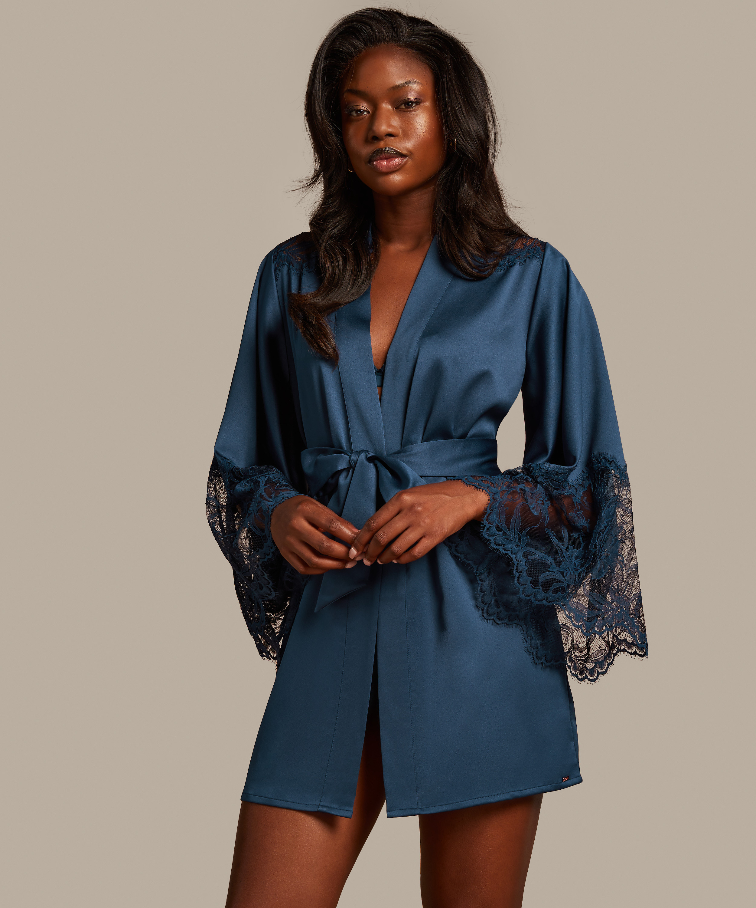 Sophia Kimono, Blue, main