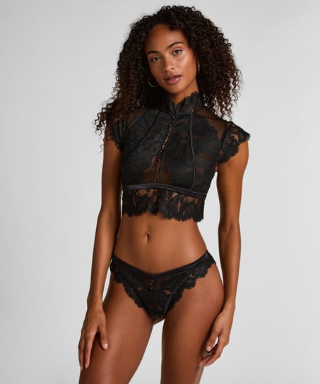 Amelia Bralette, Black