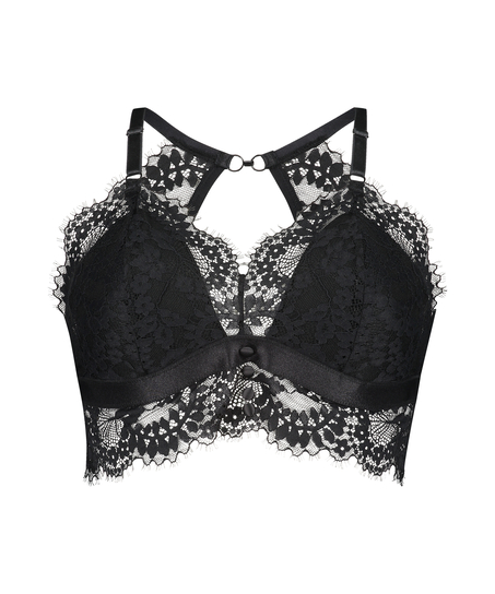 Olivia bralette Curvy, Black