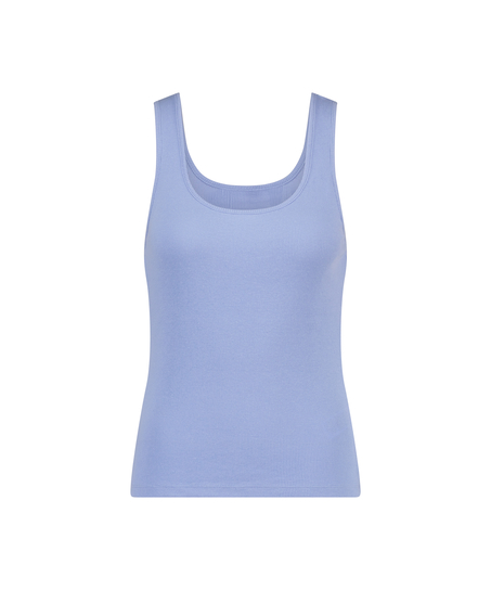 Jersey Tank Top, Blue