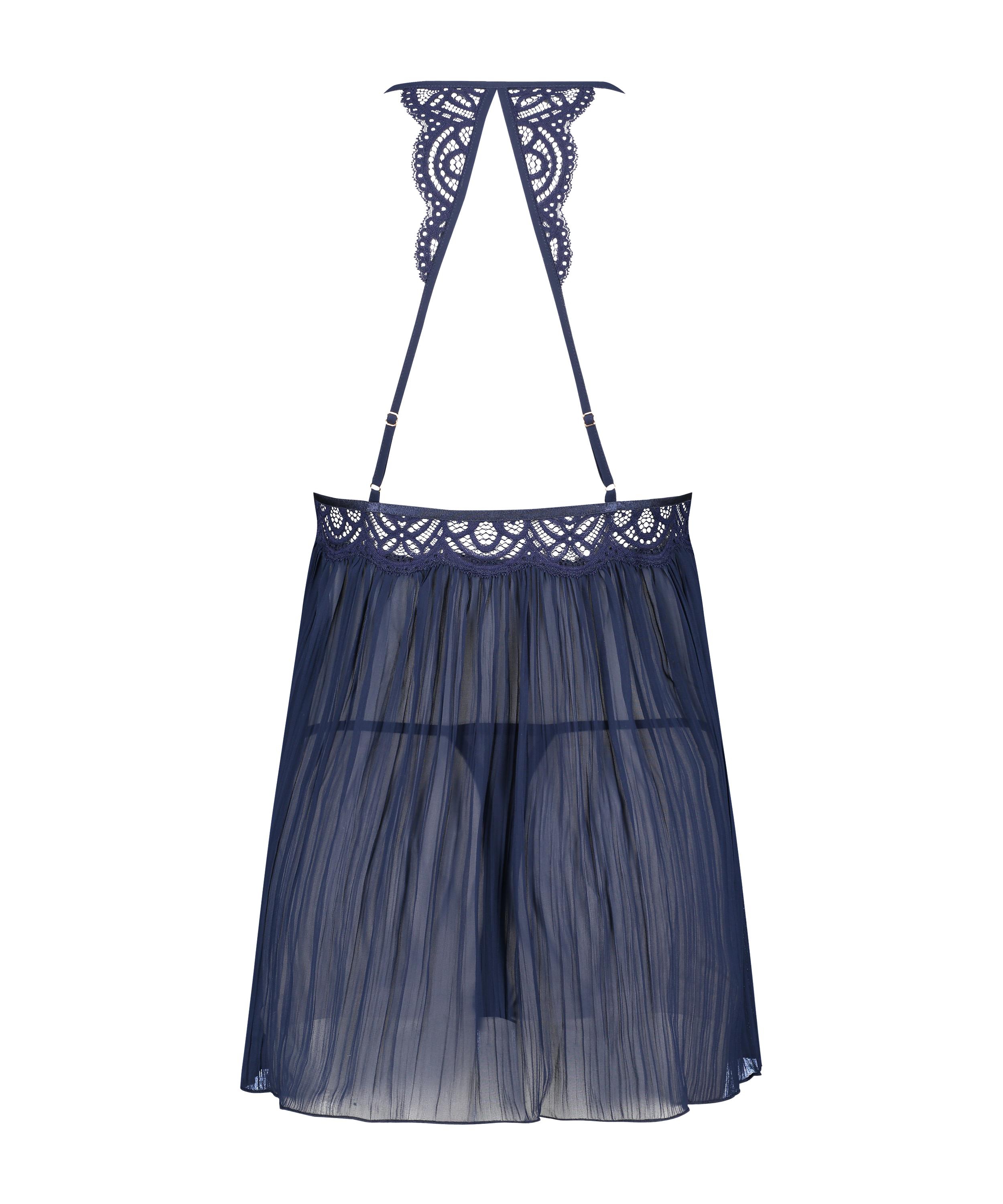 Chiffon babydoll, Blue, main