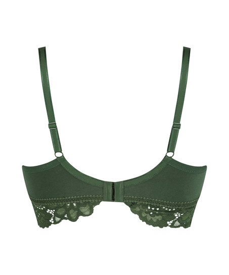 Shiloh non-padded non-wired nursing bra, Green