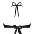Yucatan Bandeau Bikini Top, Black