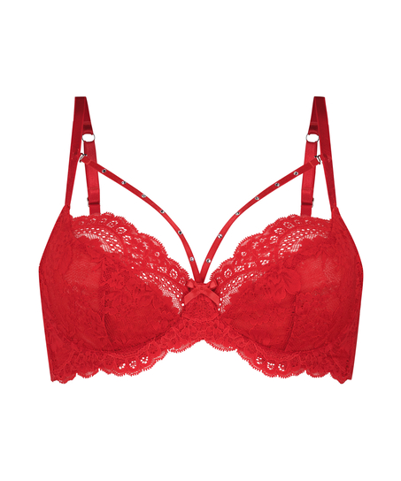 Mariah Non-Padded Underwired Bra, Red