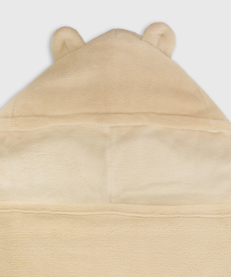 Snuggle Teddy Blanket, Beige