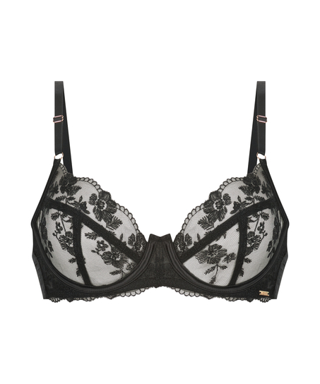 Steph Non-padded Underwired Bra, Black