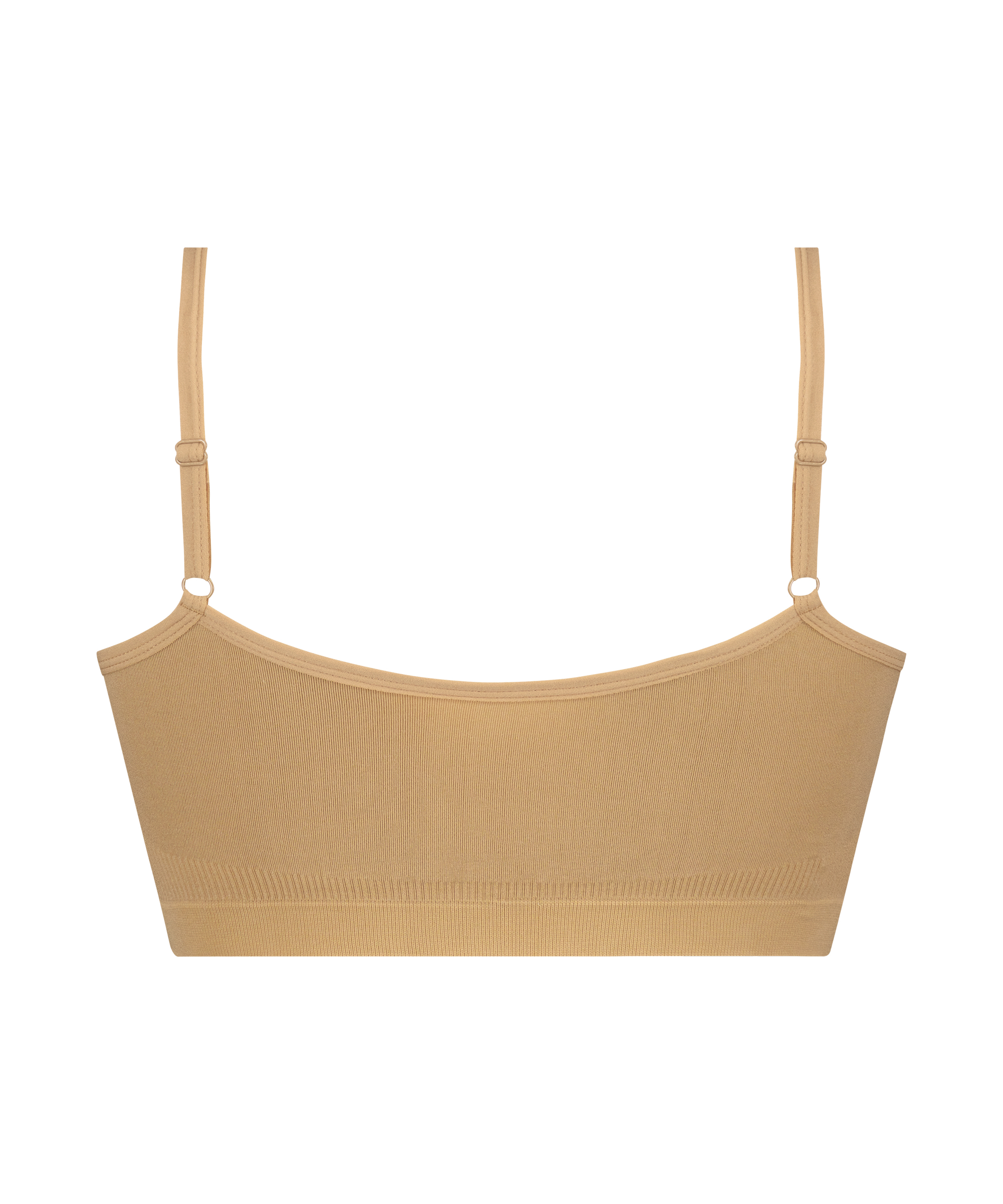 Strappy bralette, Beige, main
