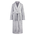 Fleece Bathrobe, Grey