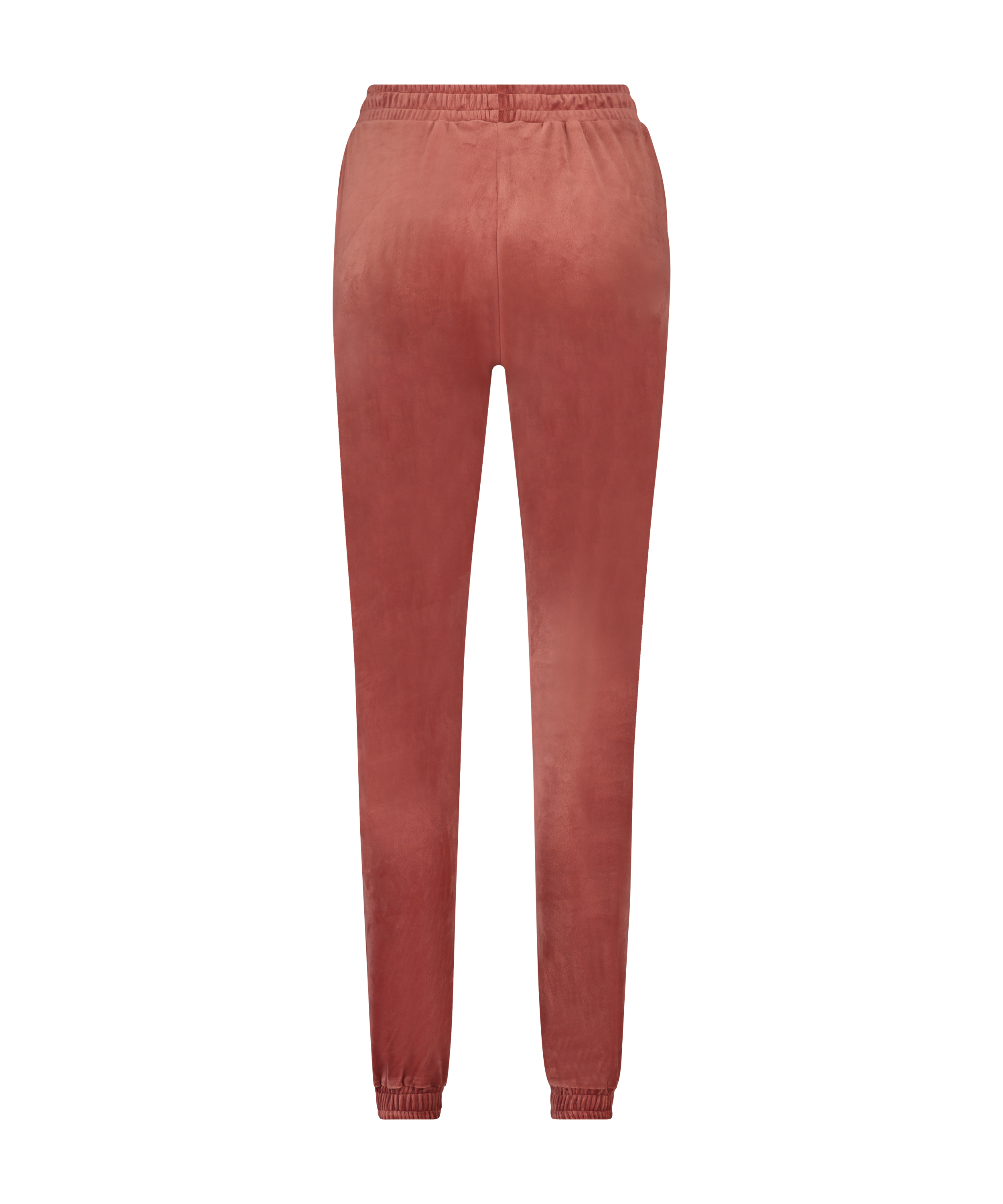 Petite Velour Jogging Pants Pin-tucked, Pink, main