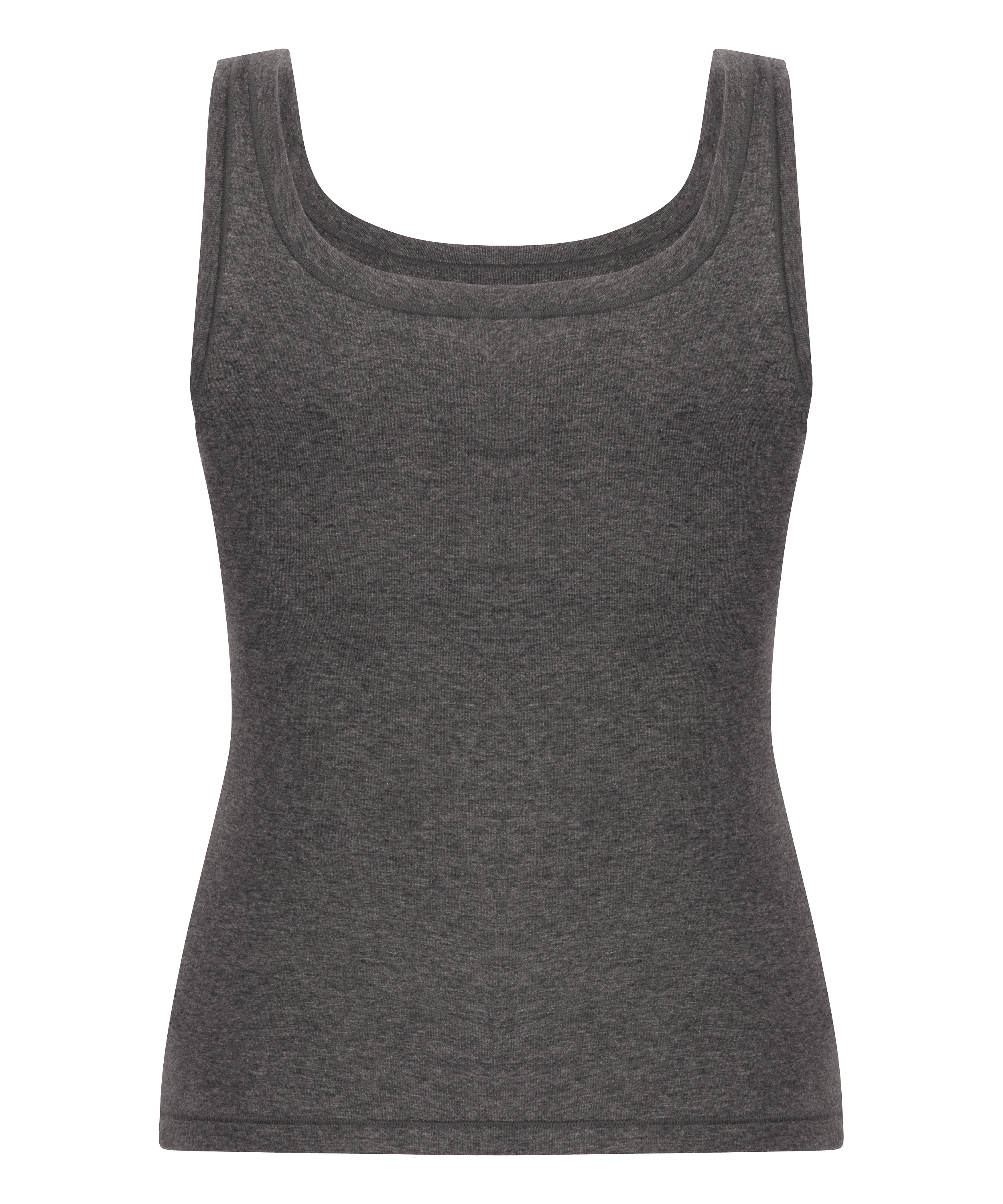 Singlet Tanktop Soft Cotton, Grey, main