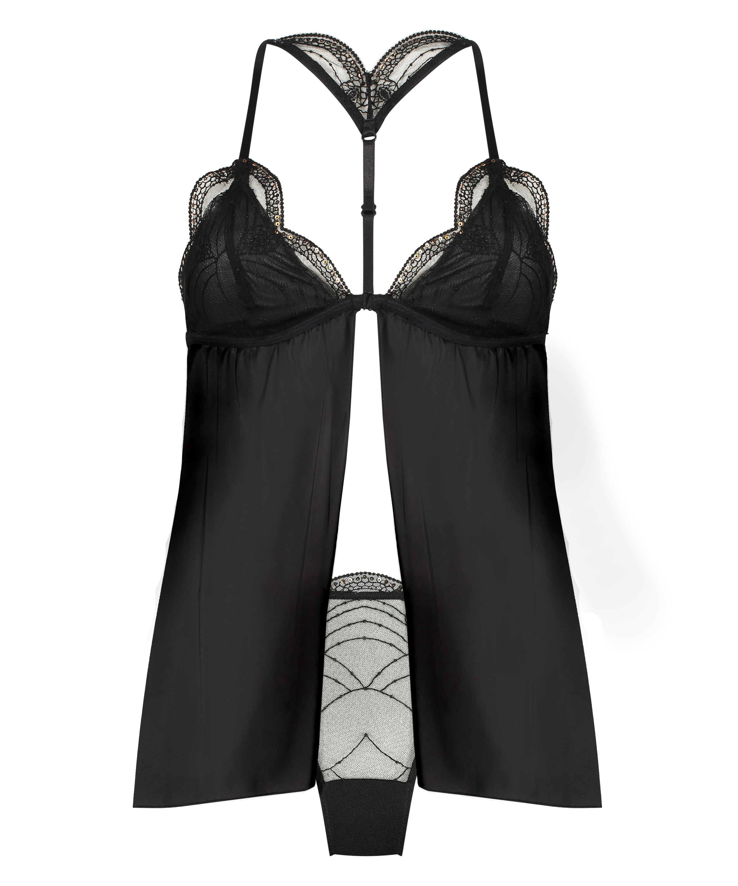 Ruby Babydoll, Black, main