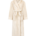 Soft Fleece Bathrobe, White