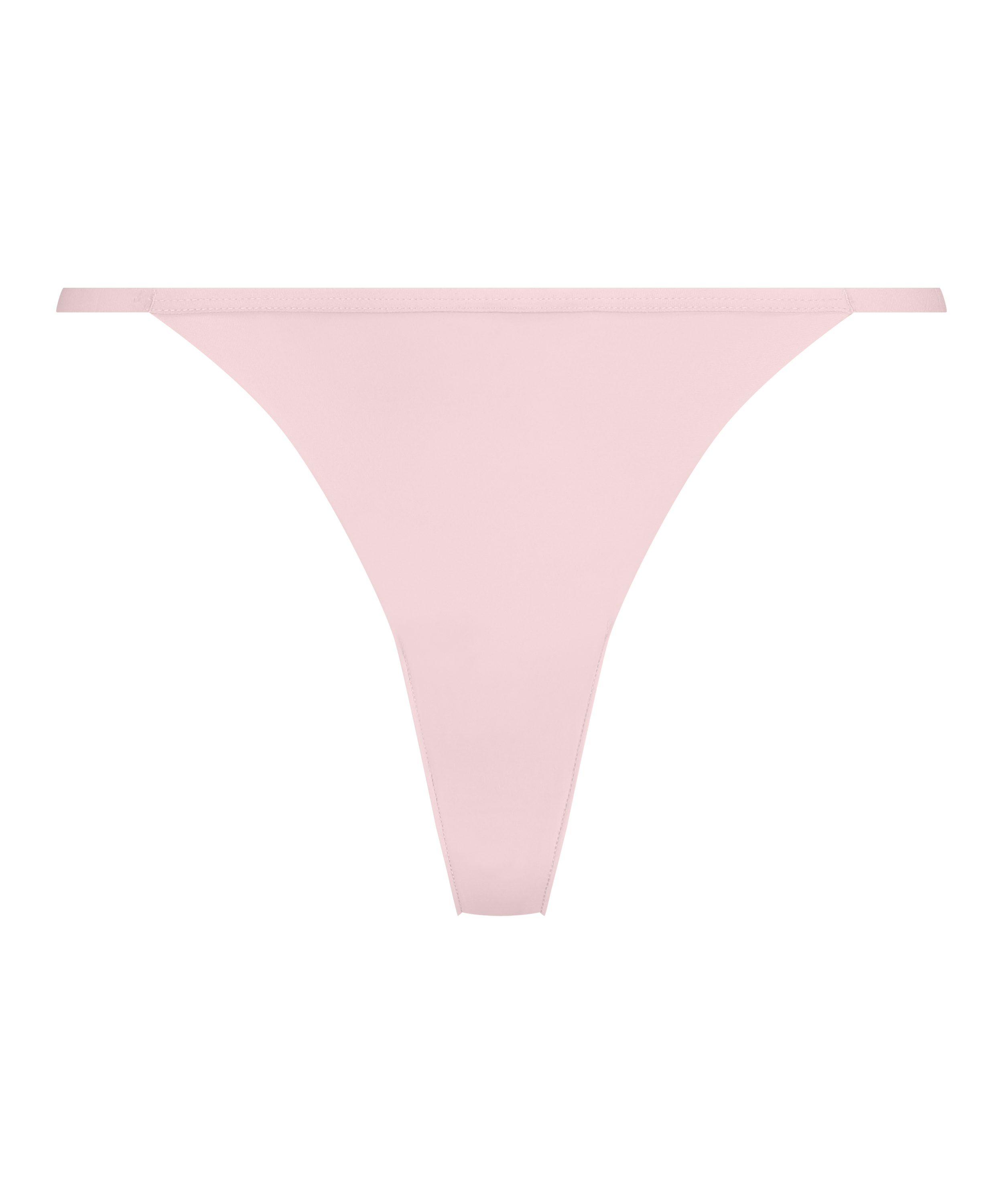 Invisible Stripe Mesh Thong, Pink, main