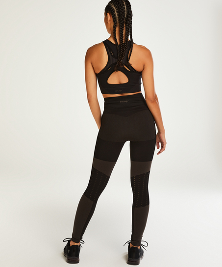 HKMX Sports bra The Motion Level 2, Black