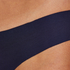 Invisible cotton thong, Blue