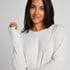Long-Sleeved Pyjama Top, Beige
