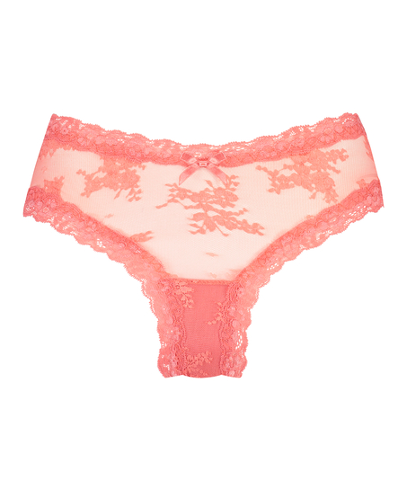 V-shape Mesh Brazilian, Pink