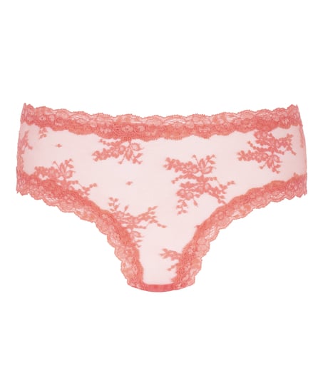 V-shape Mesh Brazilian, Pink