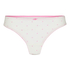 Renee Rib Thong, White